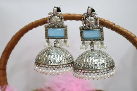 Blue Eternal Earring SIVA by Anika