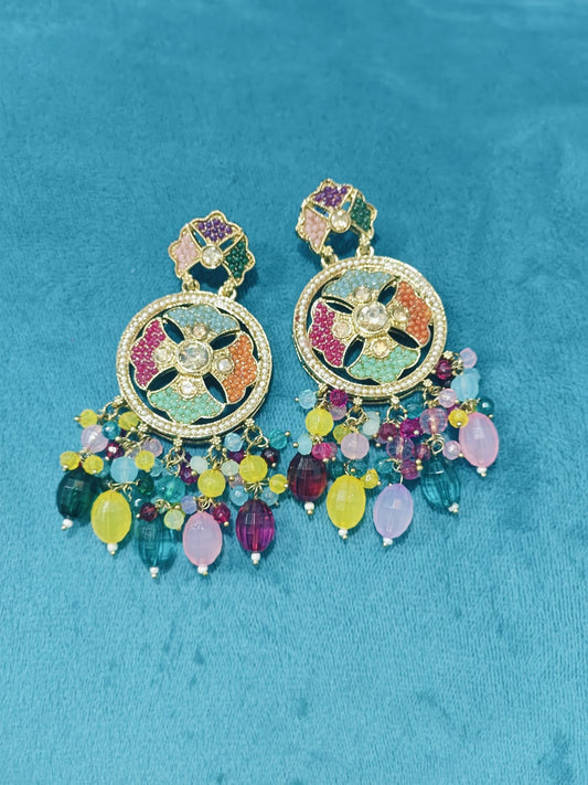 Peacock Earrings SIVA by Anika