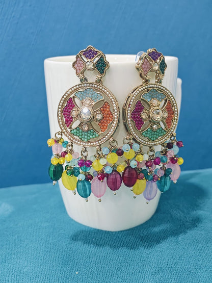 Peacock Earrings SIVA by Anika