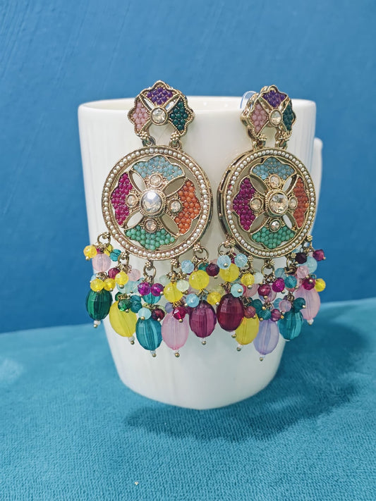 Peacock Earrings SIVA by Anika