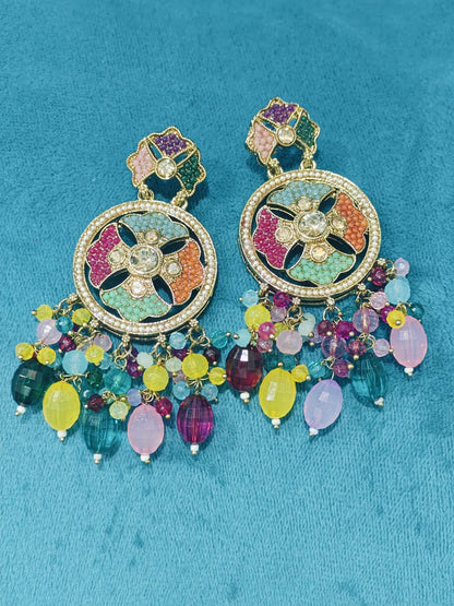 Peacock Earrings SIVA by Anika