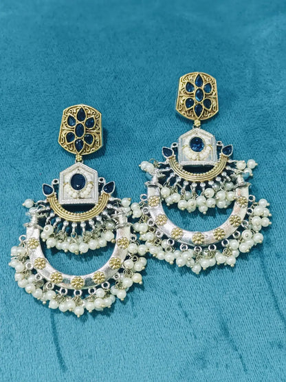 Blue chic Earrings SIVA by Anika