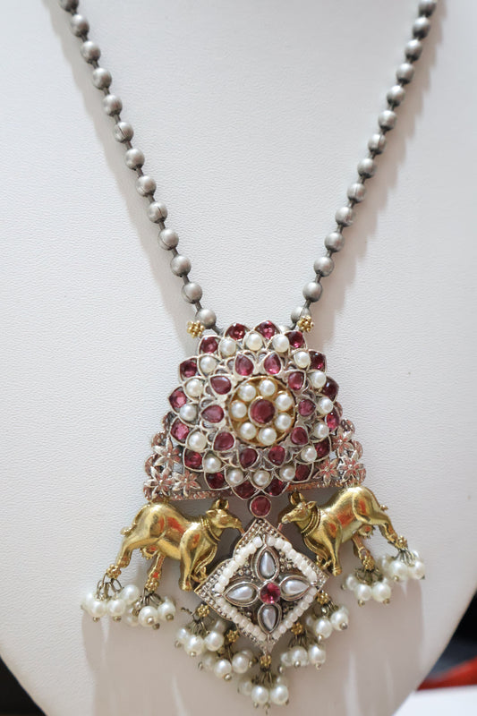 Cow Design kundan Jewellery set SIVA by Anika