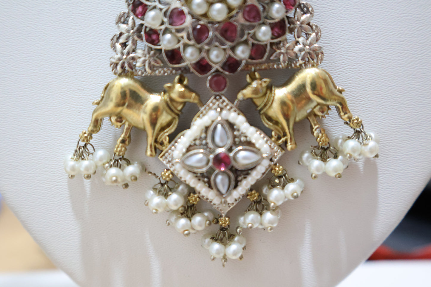 Cow Design kundan Jewellery set SIVA by Anika