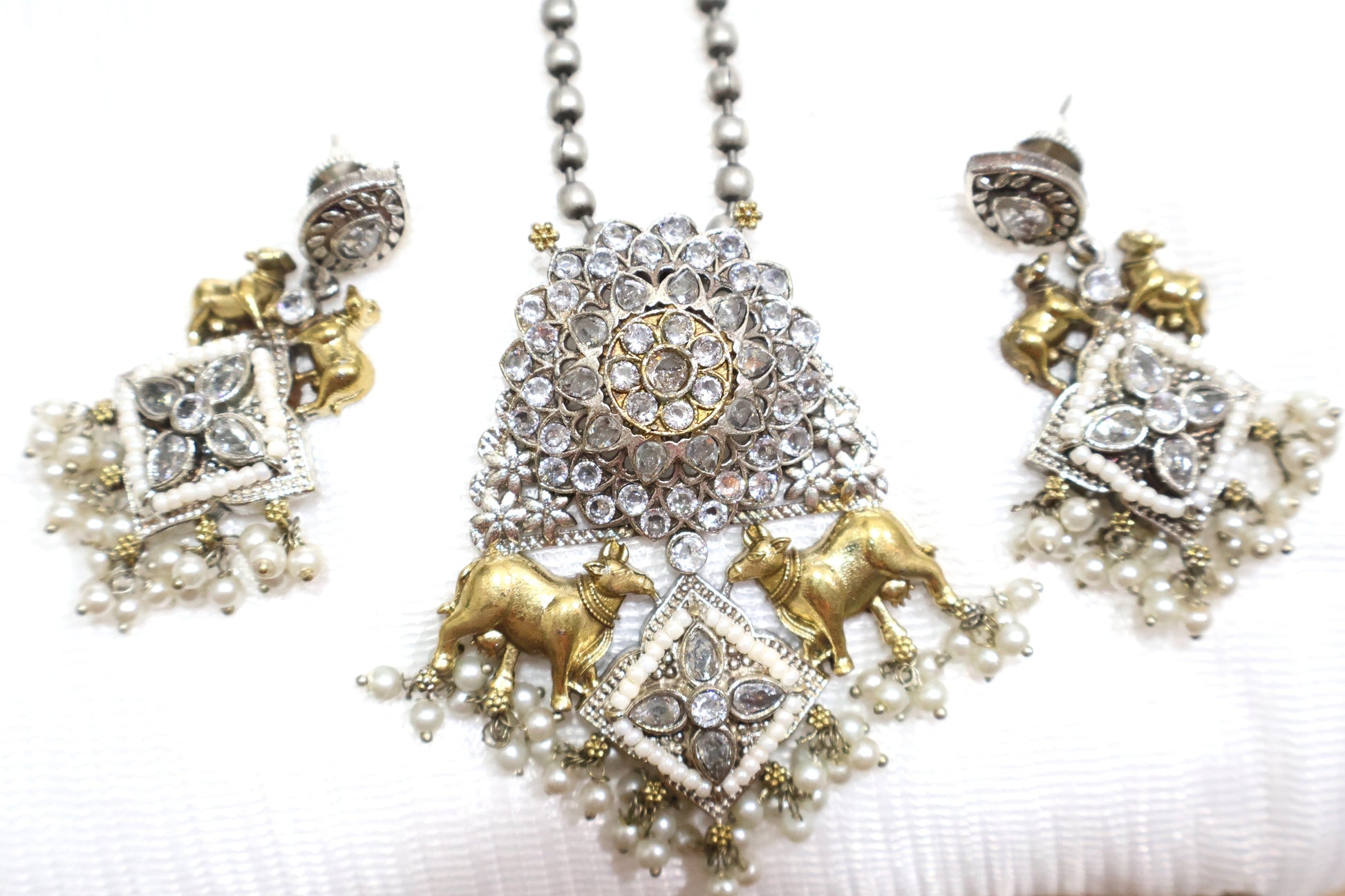 Cow Design kundan Jewellery set SIVA by Anika