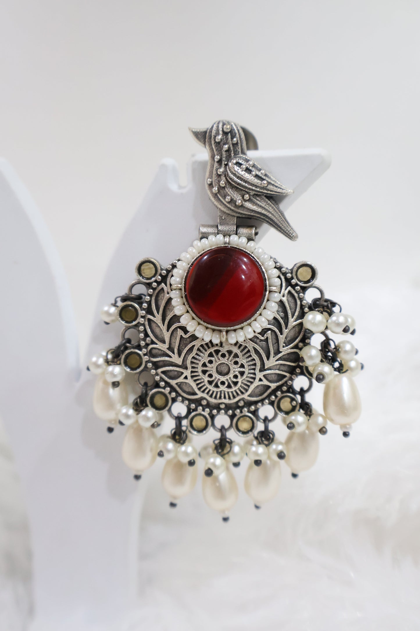 Royal Red Earrings SIVA by Anika
