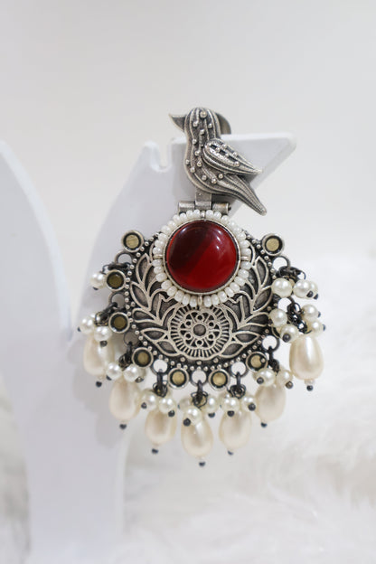 Royal Red Earrings SIVA by Anika