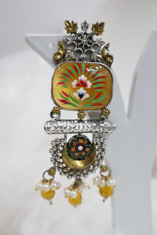 Classy  Yellow Earrings SIVA by Anika
