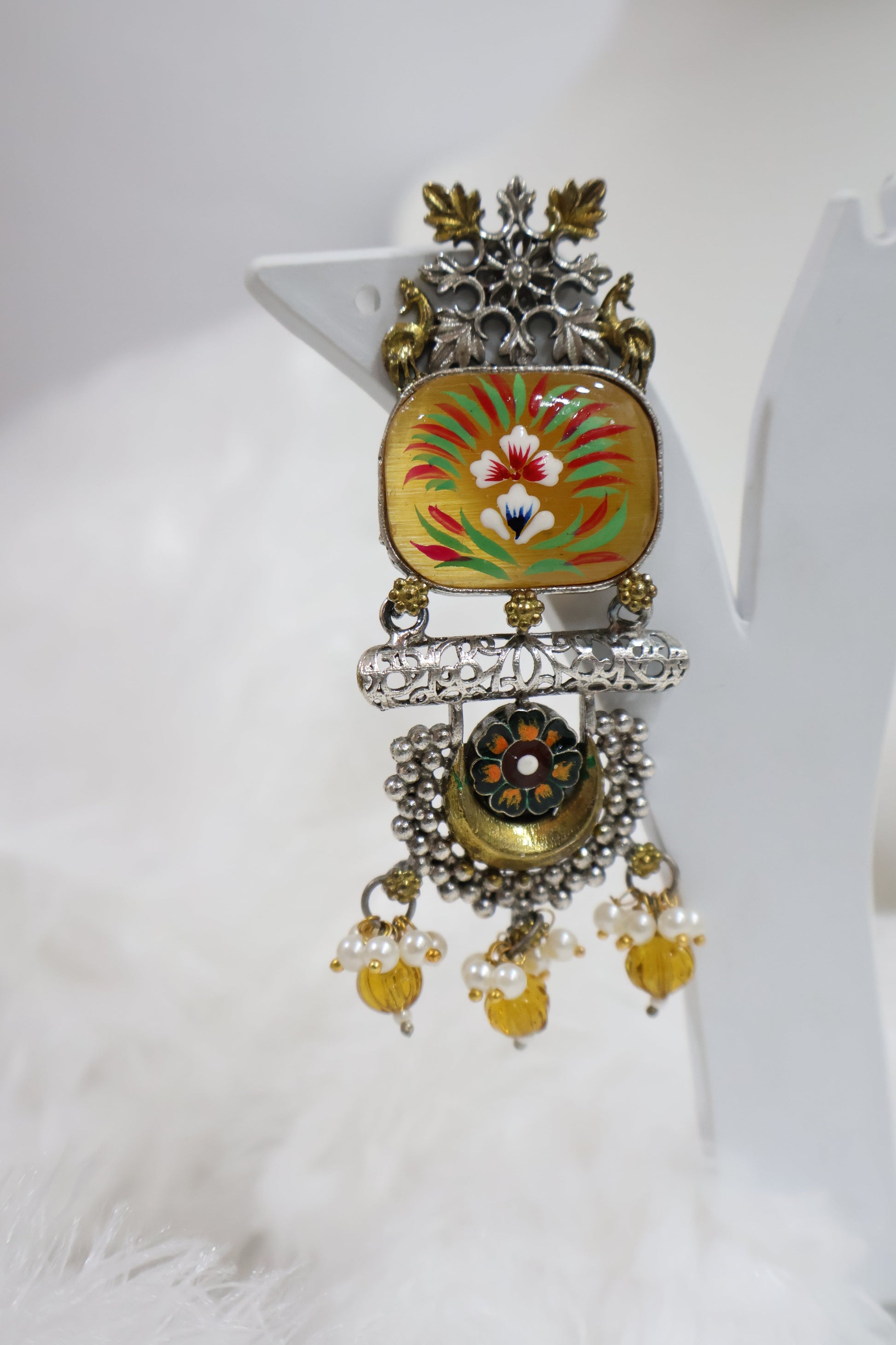 Classy  Yellow Earrings SIVA by Anika