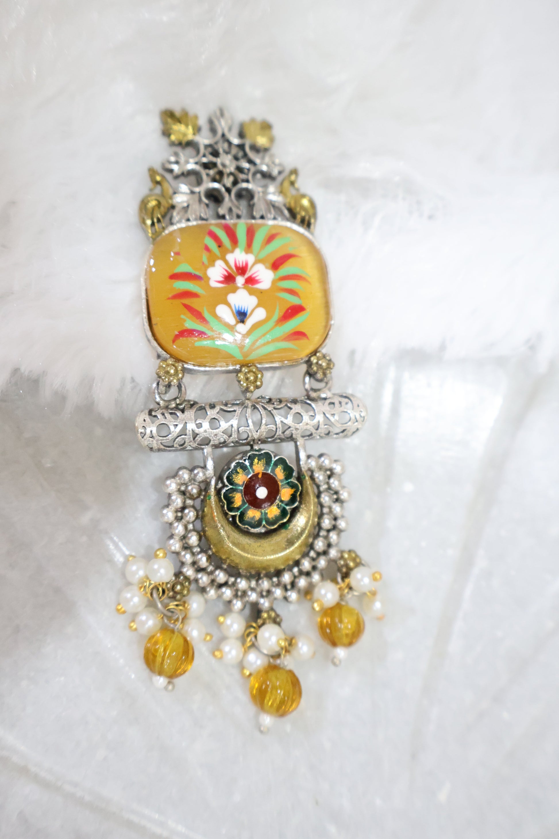 Classy  Yellow Earrings SIVA by Anika