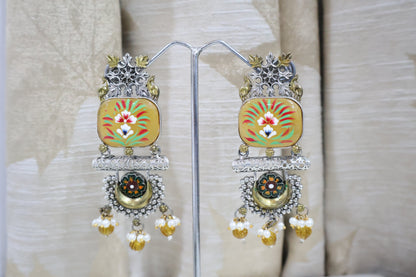 Classy  Yellow Earrings SIVA by Anika