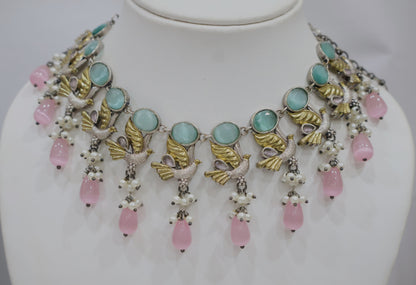 Oxidised Jewellery Set SIVA by Anika