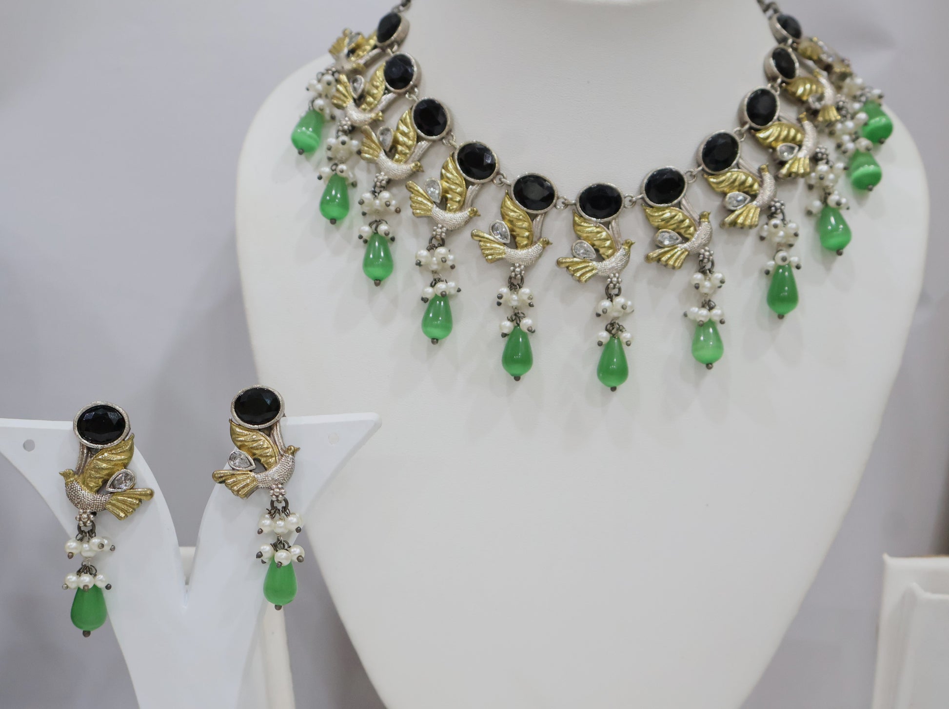 Oxidixed Jewellery Set SIVA by Anika