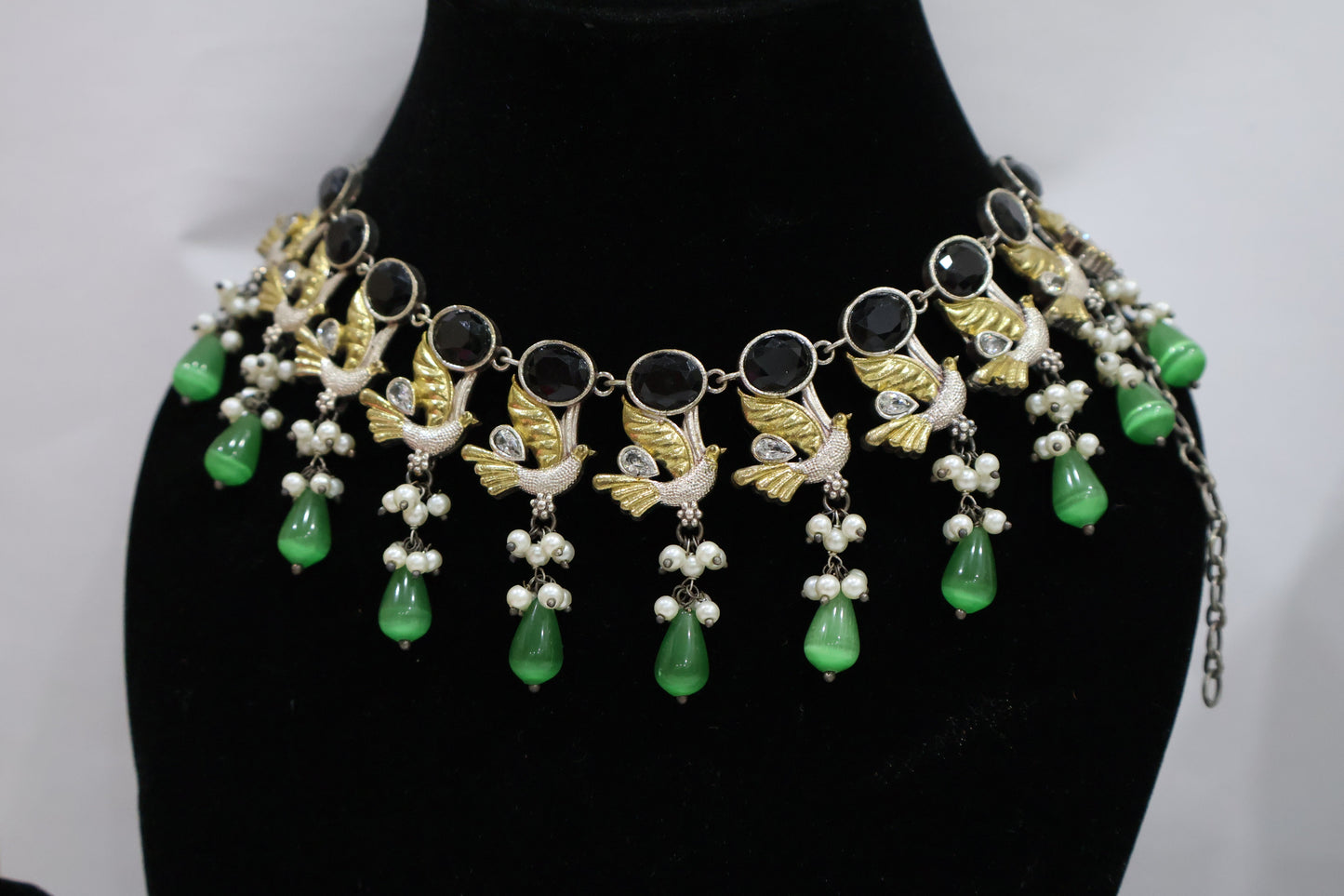 Oxidixed Jewellery Set SIVA by Anika