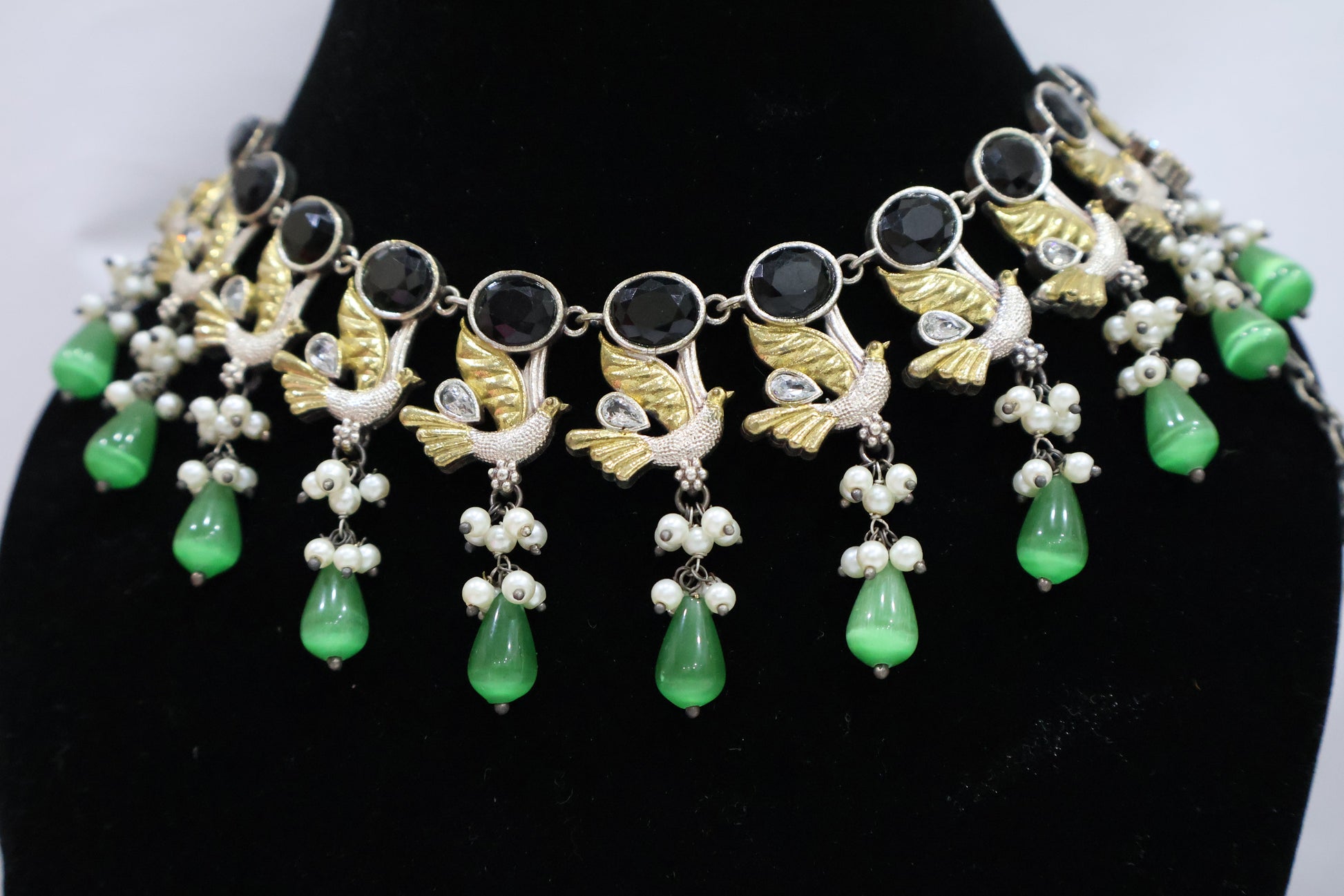 Oxidixed Jewellery Set SIVA by Anika