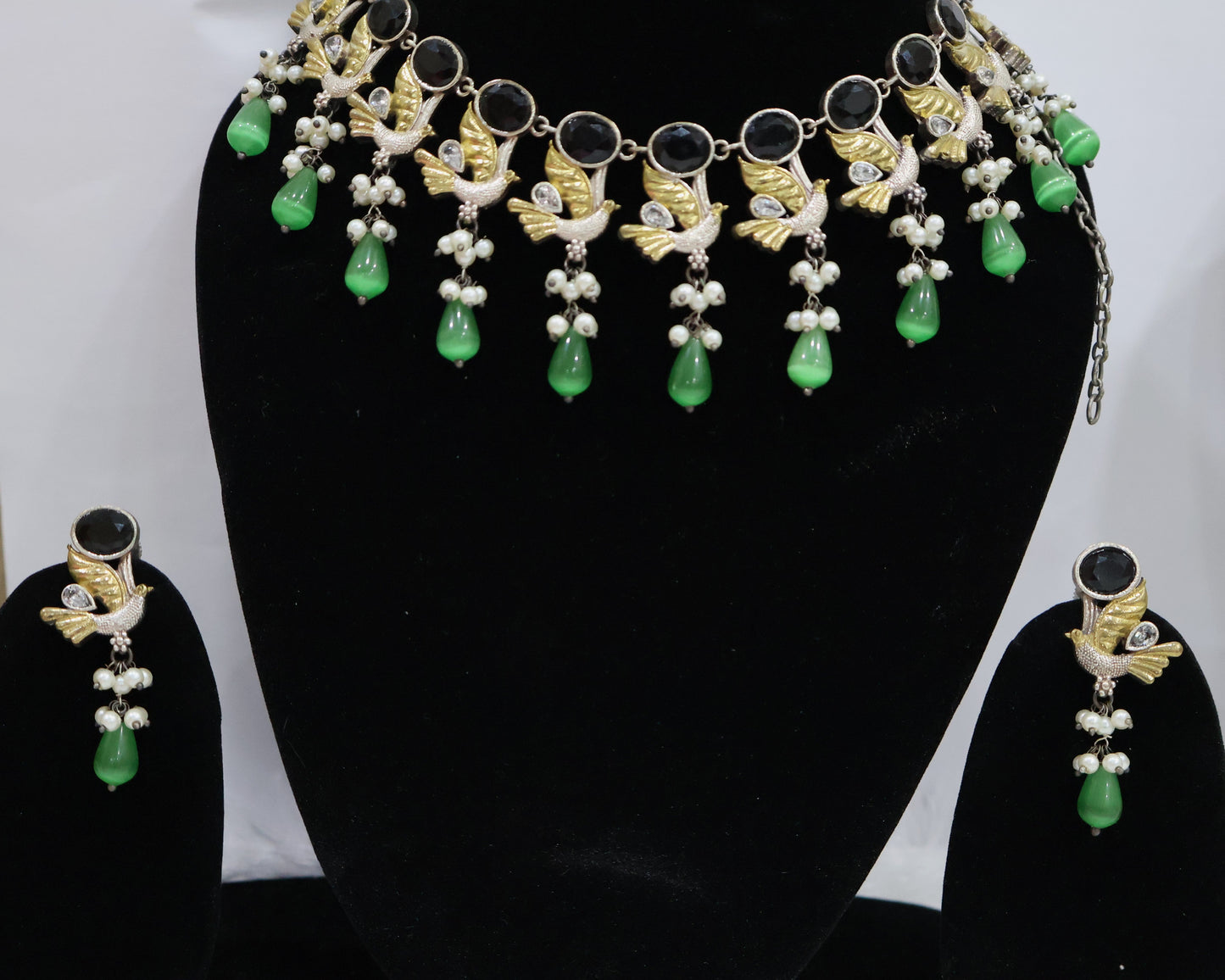 Oxidixed Jewellery Set SIVA by Anika