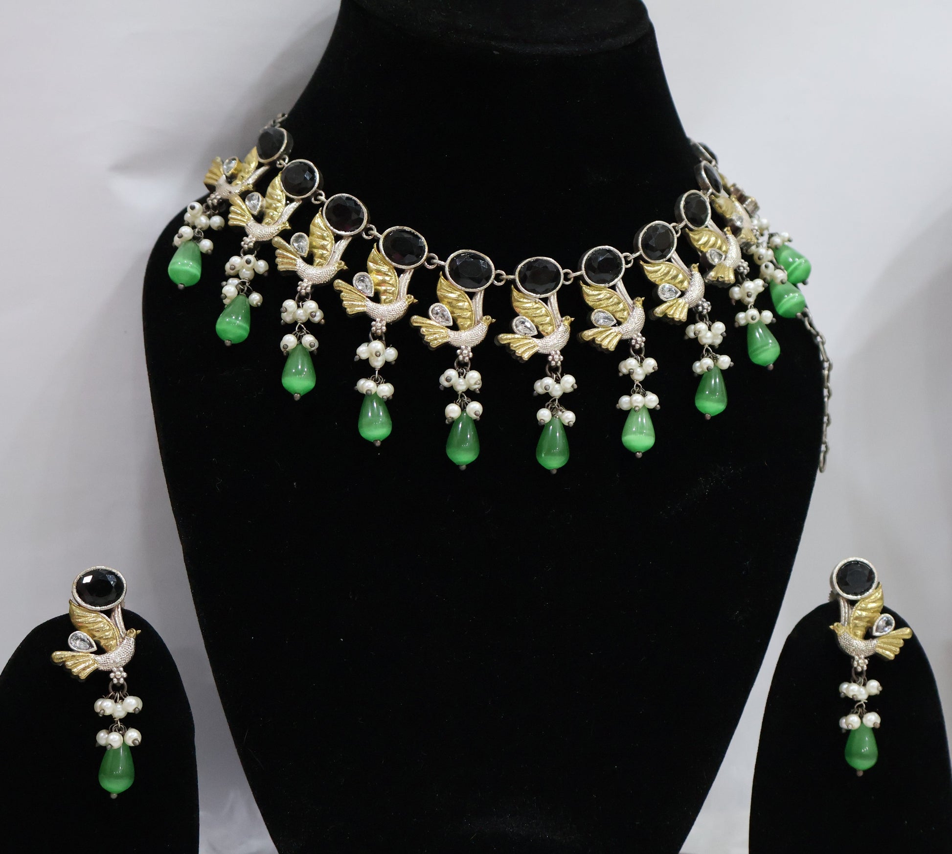 Oxidixed Jewellery Set SIVA by Anika