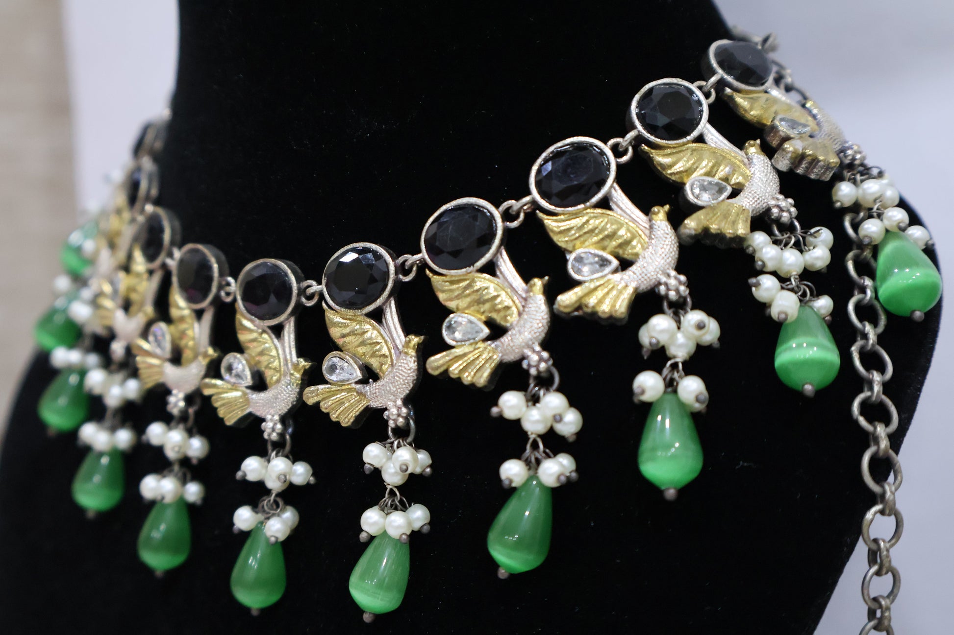 Oxidixed Jewellery Set SIVA by Anika