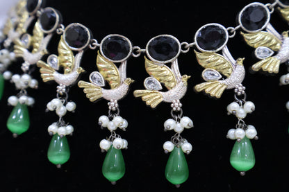 Oxidixed Jewellery Set SIVA by Anika