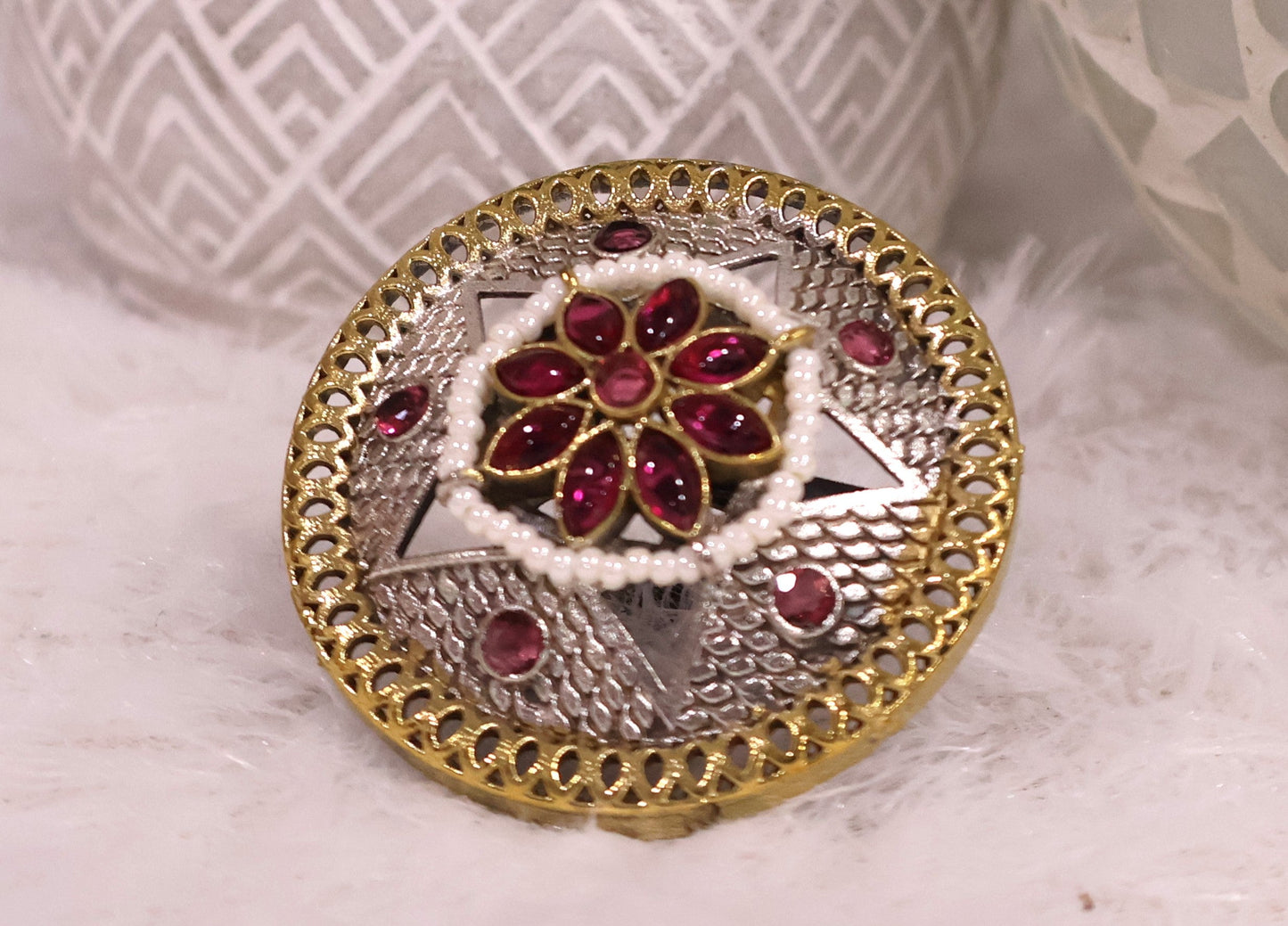 Elite Chunky Rings SIVA by Anika