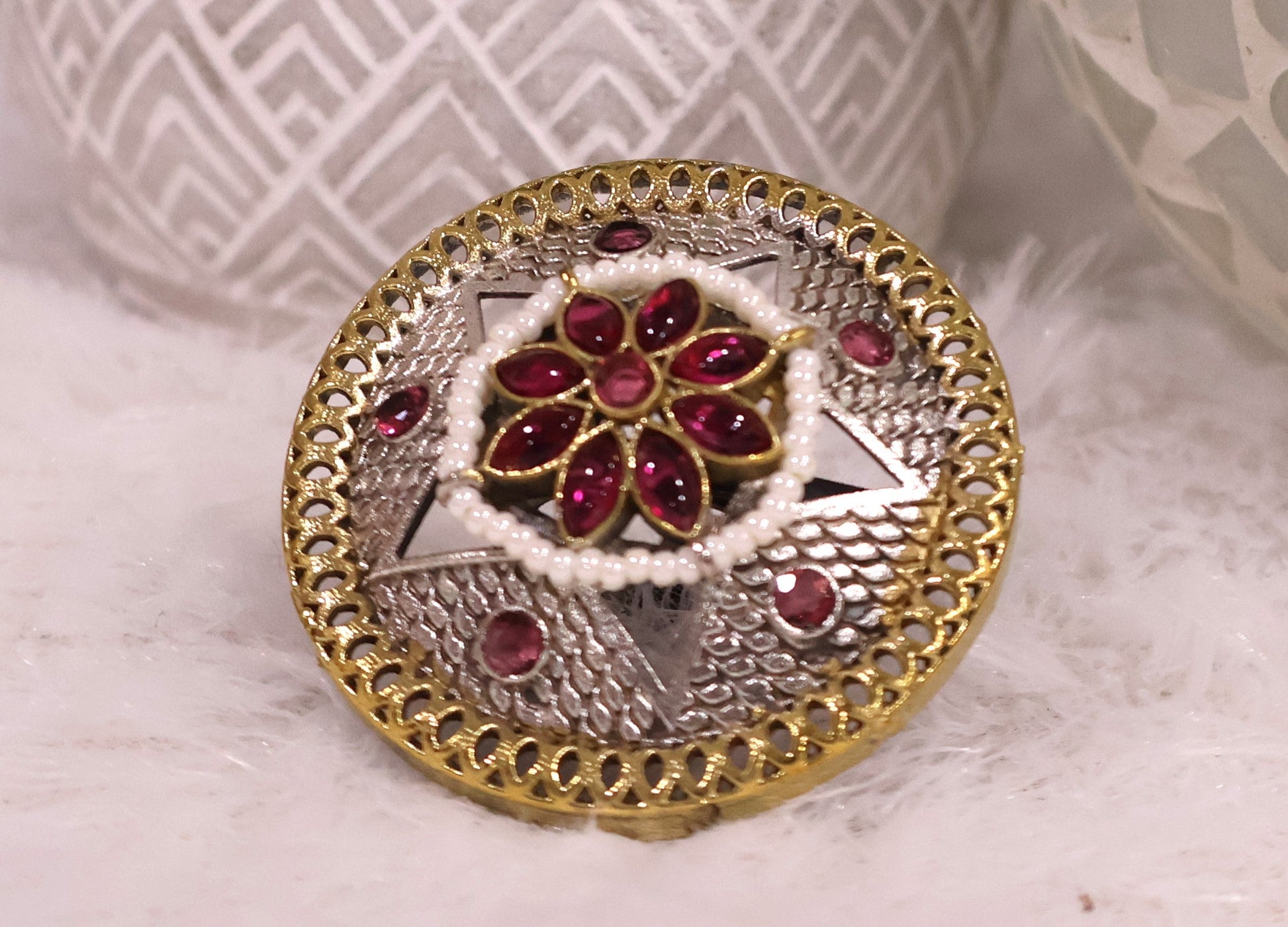 Elite Chunky Rings SIVA by Anika