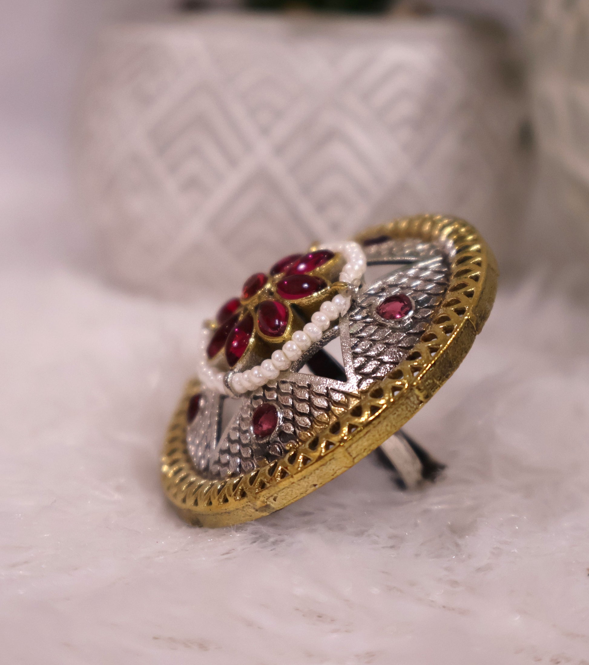Elite Chunky Rings SIVA by Anika
