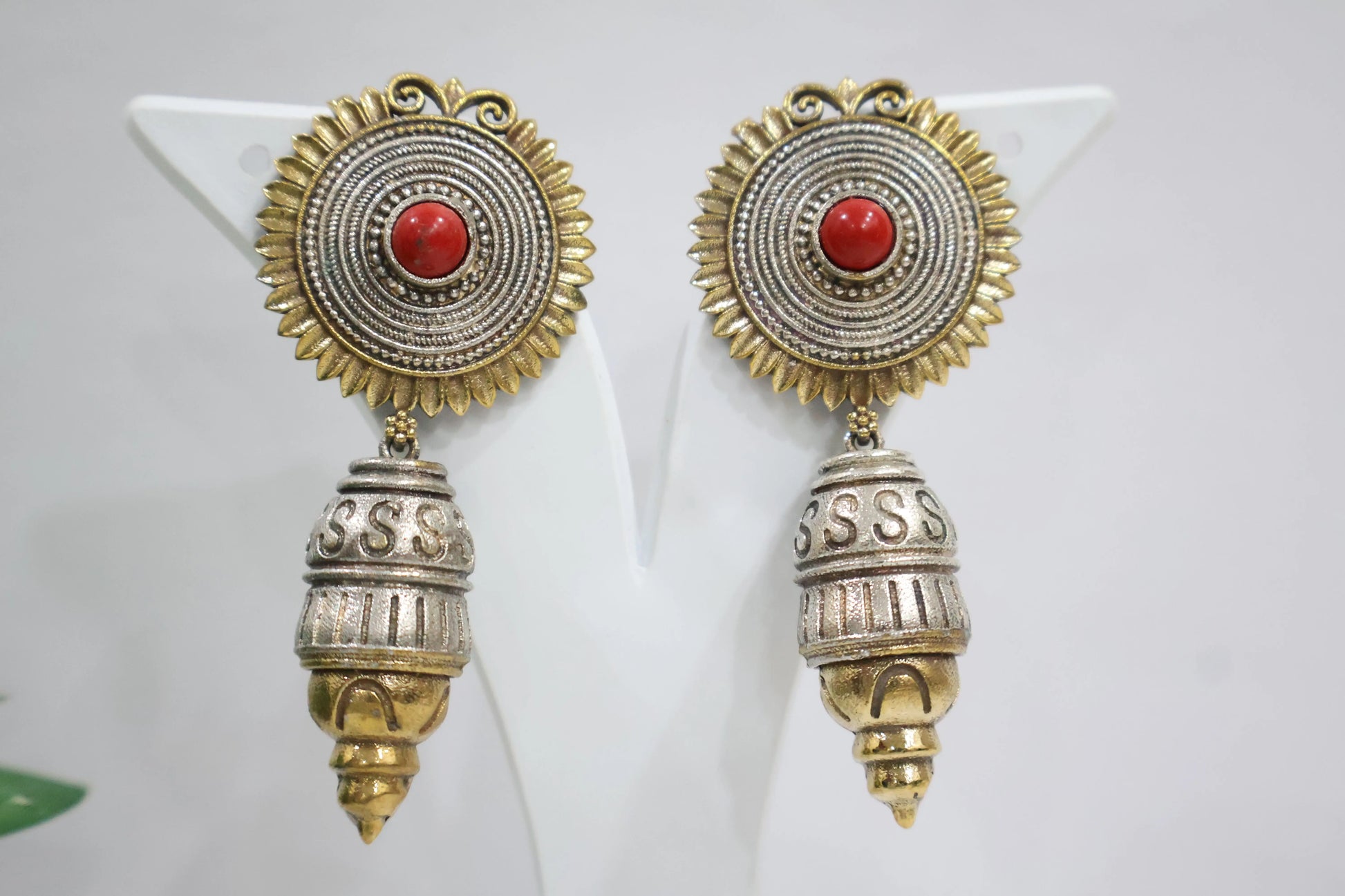 Radiant Red Earrings SIVA by Anika