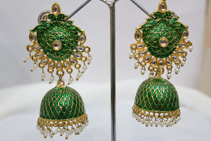 Dazzling Jhumka Earrings SIVA by Anika
