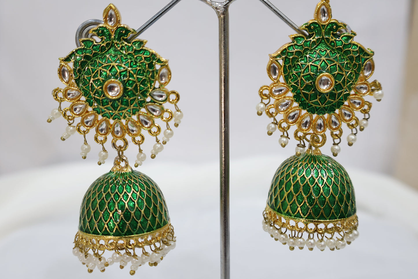 Dazzling Jhumka Earrings SIVA by Anika