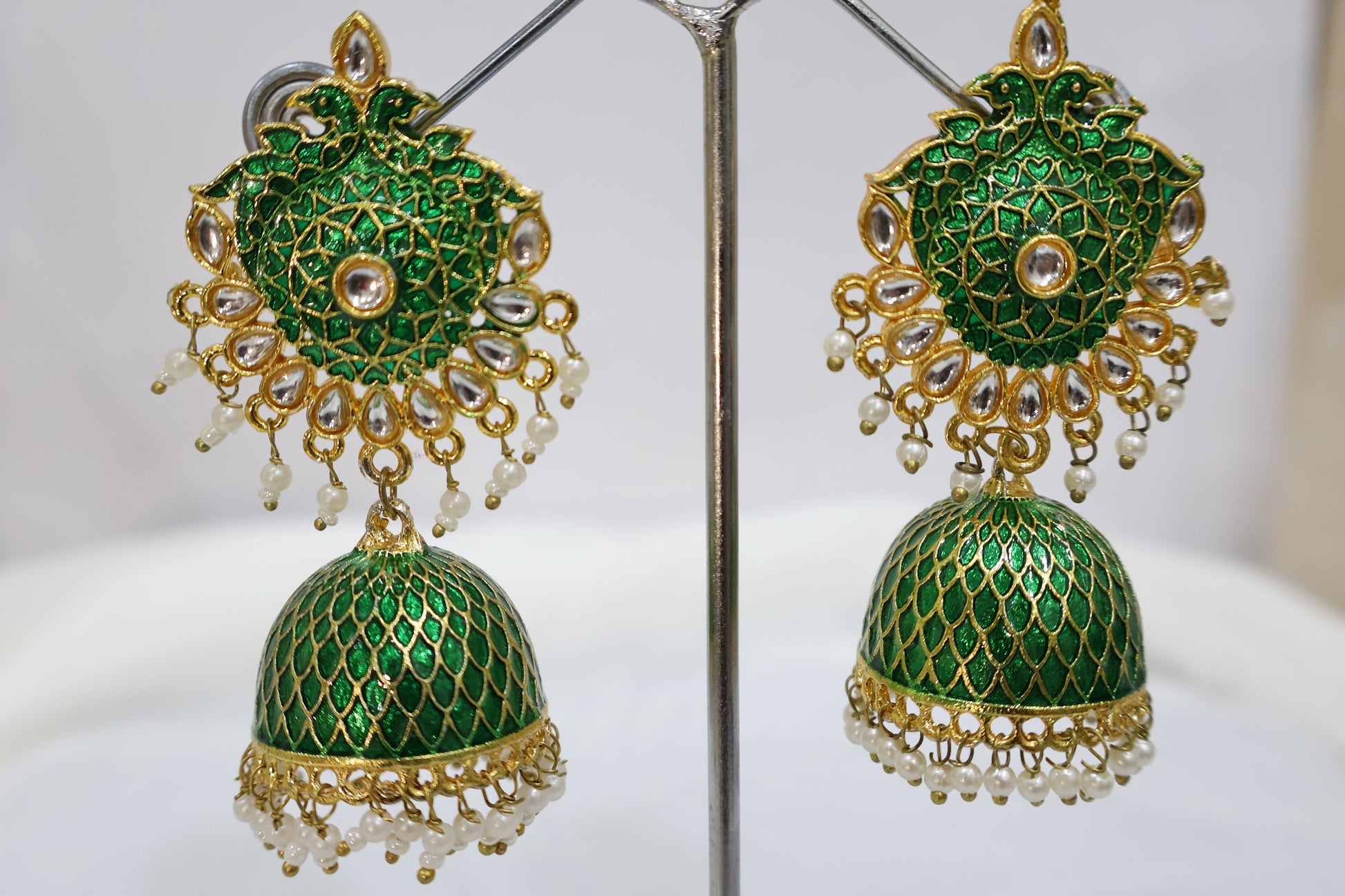 Dazzling Jhumka Earrings SIVA by Anika