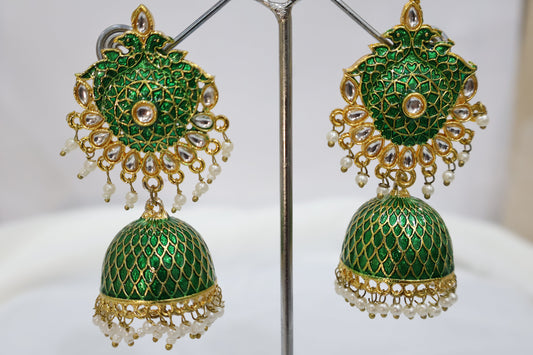Dazzling Jhumka Earrings SIVA by Anika