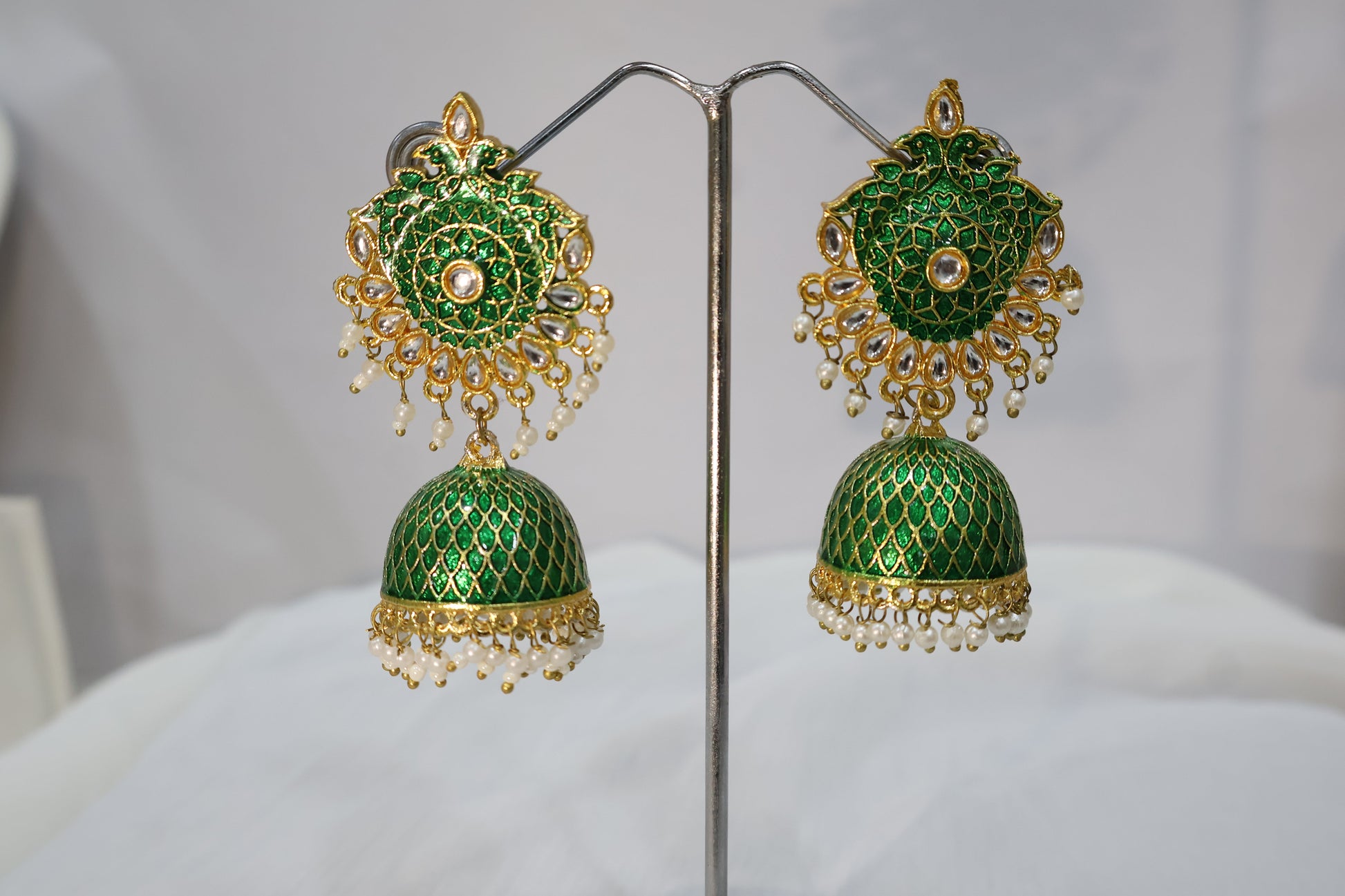 Dazzling Jhumka Earrings SIVA by Anika