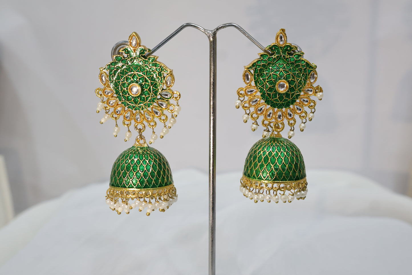 Dazzling Jhumka Earrings SIVA by Anika