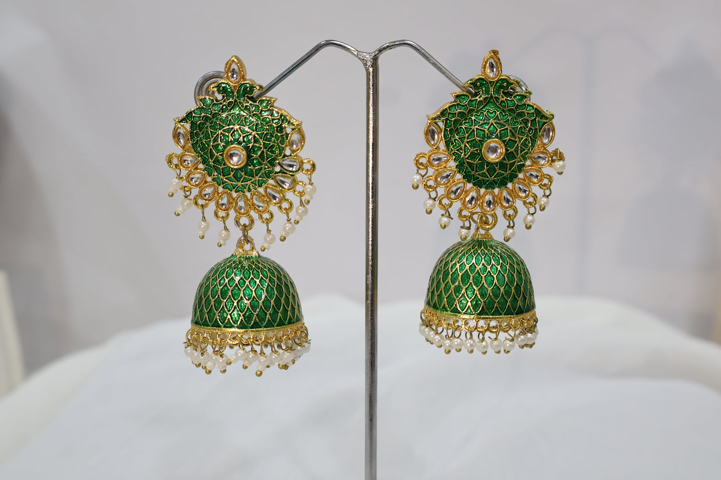 Dazzling Jhumka Earrings SIVA by Anika