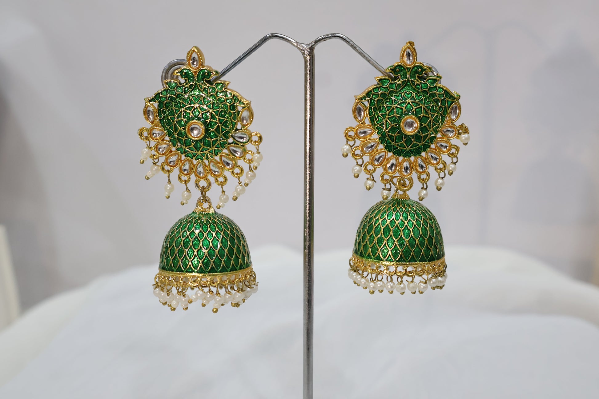 Dazzling Jhumka Earrings SIVA by Anika