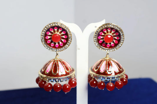 Rani jaipuri Jhumkas SIVA by Anika