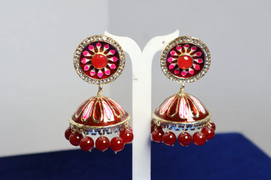 Rani jaipuri Jhumkas SIVA by Anika