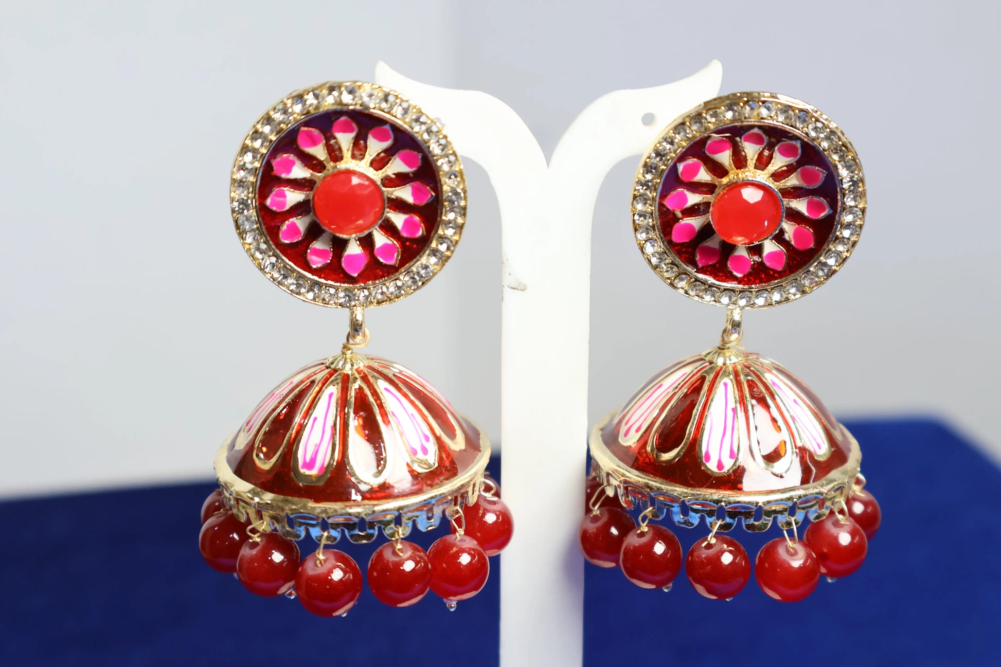 Rani jaipuri Jhumkas SIVA by Anika