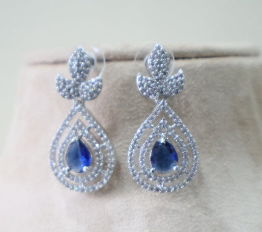 Vibrant Blue Jewellery Set SIVA by Anika