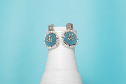Fresh Blue Earring SIVA by Anika