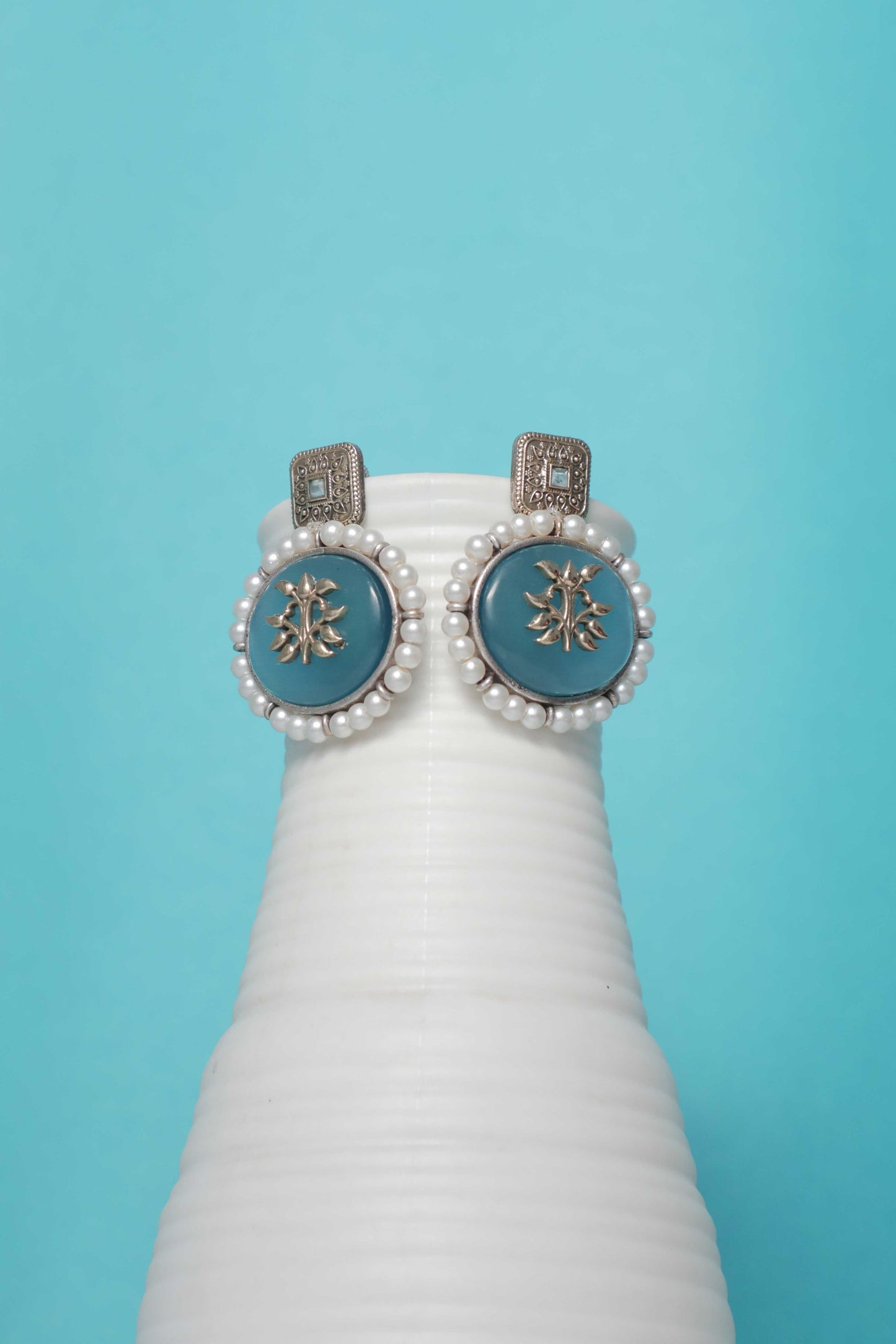 Fresh Blue Earring SIVA by Anika