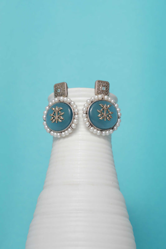 Fresh Blue Earring SIVA by Anika