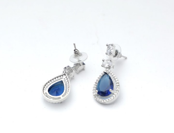 Blue AD Beautiful Jewellery set SIVA by Anika
