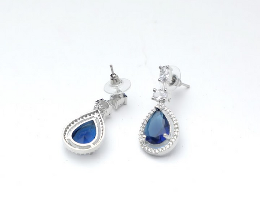 Blue AD Beautiful Jewellery set SIVA by Anika