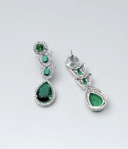 Elite Green Jewellery Set SIVA by Anika