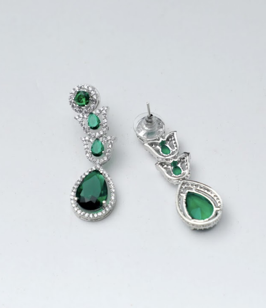 Elite Green Jewellery Set SIVA by Anika