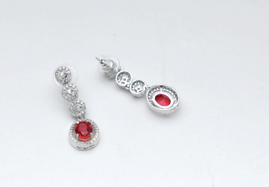 Fiery Red Jewellery Set SIVA by Anika