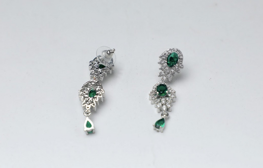 Graceful Green Jewellery Set SIVA by Anika
