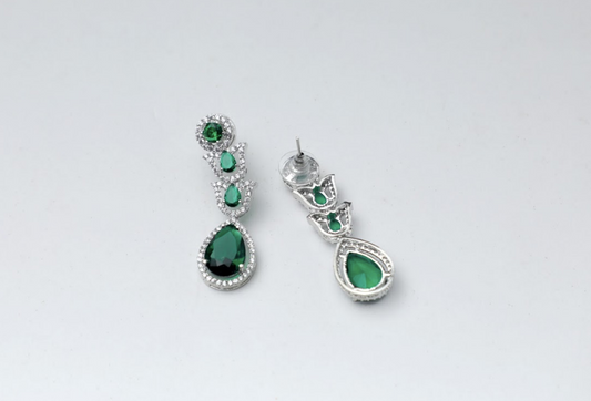 Green Korean Necklace Set SIVA by Anika
